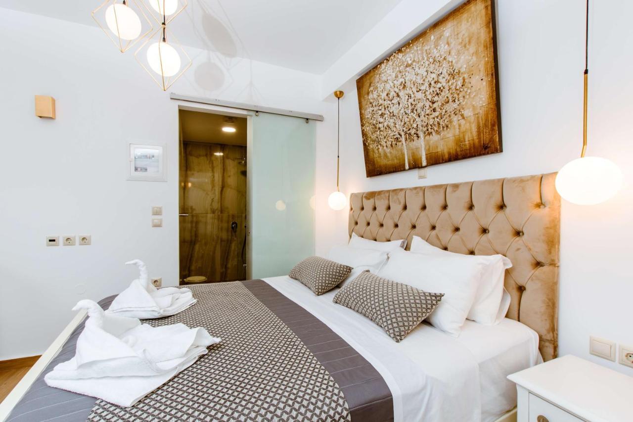 Bozzali Deluxe Hotel Hriszí Aktí Haniá Kültér fotó